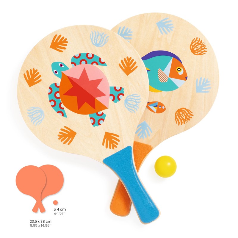 Juego de habilidad Conjunto palas de playa