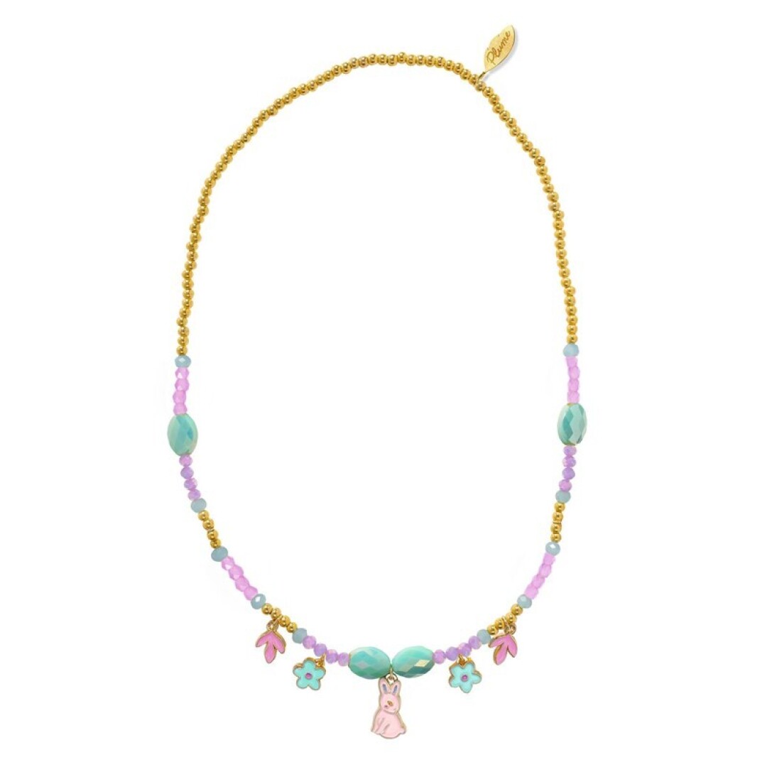 Plume collar Camélia
