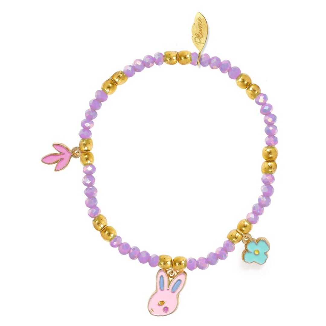 Plume brazalete Rose